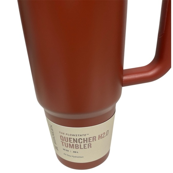 Stanley Red Tumbler with Handle - Picture 5 of 11